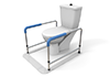 Nursing care toilet ｜ Toilet seat ｜ For elderly people ――Free illustration material ――Medical care ｜ Nursing care ｜ Hospital ｜ People