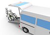 Move to hospital ｜ Nursing taxi ｜ Use ――Free illustration material ―― Medical ｜ Nursing ｜ Hospital ｜ Person