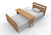 Nursing bed ｜ Sleeping ｜ Welfare ――Free illustration material ――Medical ｜ Nursing ｜ Hospital ｜ Person