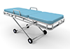 Emergency Bed ｜ Hospital ｜ Movement / Emergency ｜ Skull / Brain ｜ Bone / Joint --Free Illustration Material --Medical Care ｜ Nursing Care ｜ Hospital ｜ Person