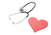 Stethoscope / Heart / Medical Examination / Medical Equipment ｜ Outpatient / Medicine / Health / Elderly ――Free Illustration Material ――Medical ｜ Nursing ｜ Hospital ｜ Person