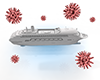 Virus infection ｜ Passenger ship ｜ Inspection --Free illustration material --Medical care ｜ Nursing care ｜ Hospital ｜ Person