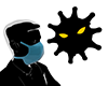 Danger ｜ Virus infection ｜ Mask prevention --Free illustration material --Medical care ｜ Nursing care ｜ Hospital ｜ Person