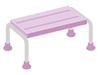 Bathing table / indoor step elimination ｜ Nursing care ｜ Medical care ｜ Nursing care / welfare ｜ Free illustration