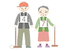 Gateball Tournament / Old Man ｜ Exercise ｜ Energetic --Medical Care ｜ Nursing Care / Welfare ｜ Free Illustration