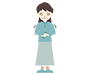 Chills | Women | Shivering | Fever-Medical | Nursing / Welfare | Free Illustrations